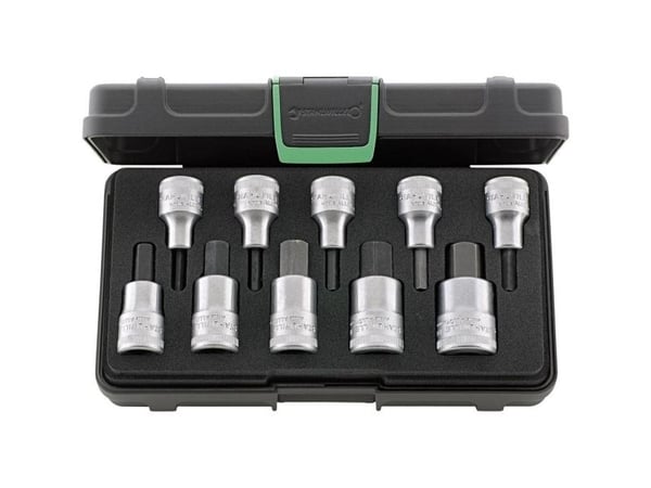 Stahlwille 54/10 KN 96031508 Unbrako Top -avainpistesarja 10 kpl 1/2 (12,5 mm)