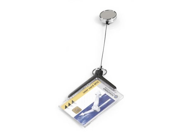 Durable DELUXE PRO, Uttrekkbar merkesnelle, Landskap/portrett, Akryl, Antrasitt, 80 cm, 5,4 cm
