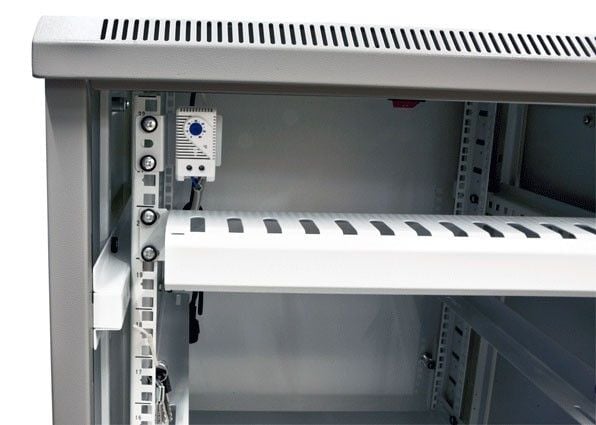 ALLNET ALL-SNB6642BDGRAU, Frittstående hylle, 42U, 500 kg, 96 kg, Grå