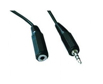 Cablexpert - Lydforlengelseskabel - mini-phone stereo 3.5 mm plugg til mini-phone stereo 3.5 mm beholder - 2 m - svart