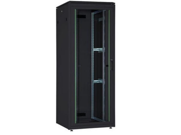 DIGITUS Professional DN-19 32U-8/8-B-1 - Rack skap - svart, RAL 9005 - 32U - 19"