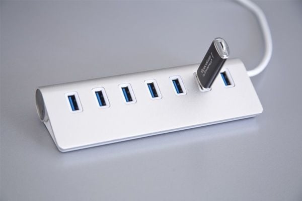 EXSYS EX-1137, USB 3.2 Gen 1 (3.1 Gen 1) Type-A, USB 2.0,USB 3.2 Gen 1 (3.1 Gen 1) Type-A, 5000 Mbit/s, Hvit, 0,3 m, USB