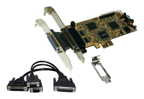 EXSYS EX-44344, PCIe, Parallel, Serial, CE, FCC