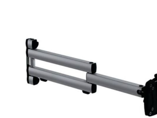 Novus TSS Folding Arm III XL 800 - Monteringskomponent (vridbar arm) - för LCD-display - silver, antracit - kolumn