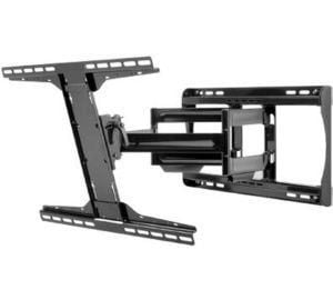 Peerless-AV Paramount PA762 - Monteringssett (leddelt veggmontering) - for flatpanel - glanssvart - skjermstørrelse: 39"-90" - veggmonterbar