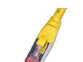 SLIM Patchcords Cat 6, 0.5m, 0,5 m, Cat6, U/FTP (STP), RJ-45, RJ-45