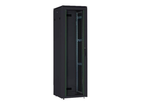 DIGITUS Professional DN-19 32U-8/8-B-1 - Rack - kabinett - sort, RAL 9005 - 32U - 19"