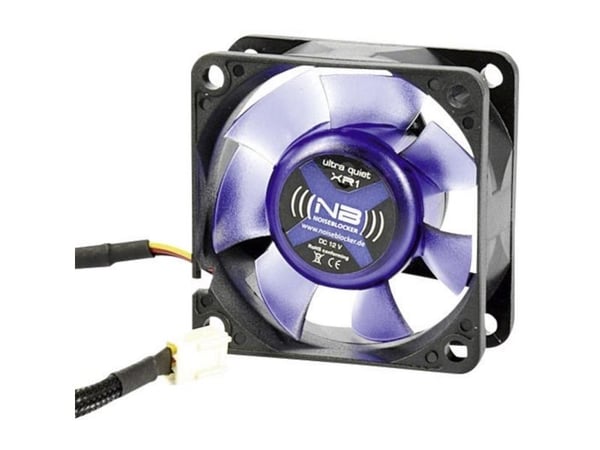 Noiseblocker BlackSilentFan 60mm, Tuuletin, musta