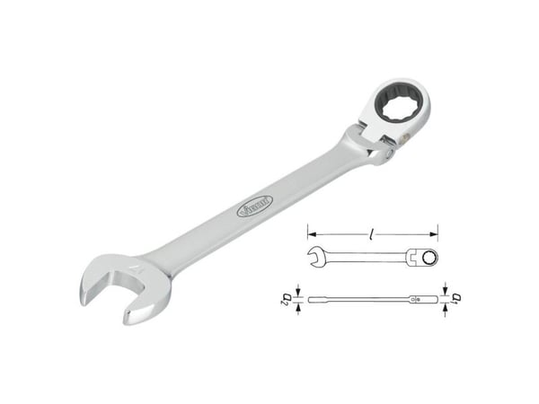 Vigor V2810, 14 mm, Krom, Krom