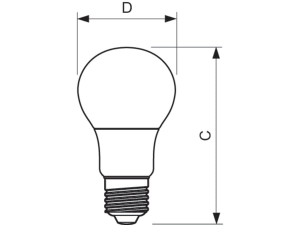 Philips CorePro, 5,5 W, 40 W, E27, 470 lm, 15000 h, Lämmin valkoinen