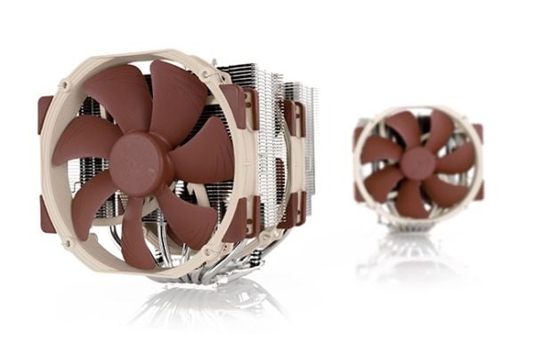 Noctua NH-D15 - Prosessorkjøler - (for: AM4) - aluminium med forniklet kobberfot - 140 mm