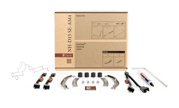 Noctua NH-D15 - Prosessorkjøler - (for: AM4) - aluminium med forniklet kobberfot - 140 mm