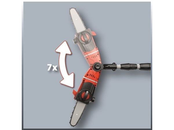 Einhell GE-LC 18 LI T- Solo, 3,76 m/s, 0 - 90°, Sort, Rød, Sølv, Batteri, 18 V, 3,96 kg - SOLO