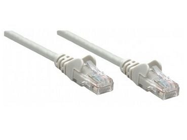 Intellinet 0.25m Cat6A SFTP, 0,25 m, Cat6a, S/FTP (S-STP), RJ-45, RJ-45, Grå