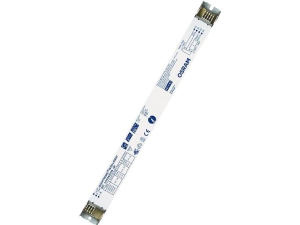 Osram QTi 1X14/24/21/39 GII, 100000 timer, -20 - 50 °C, 198 - 264 V, 50/60 Hz, 24 A, 30 mm