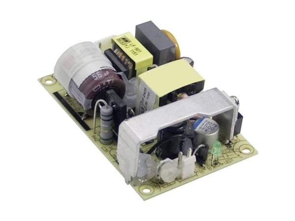 MEAN WELL EPS-25-7.5, 90 - 264 V, 25 W, RoHS, 50,8 mm, 76,2 mm, 24 mm