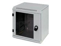 Triton Delta B - Skap - veggmonterbar - RAL 7035 - 6U - 10"