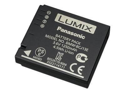 Panasonic DMW-BCJ13E - Batteri - Li-Ion - 1250 mAh - for Lumix DMC-LX5, LX5EB-K, LX5EF-K, LX5EG-K, LX5EP-K, LX5K, LX5W, LX7