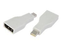 LogiLink - DisplayPort-adapter - Mini DisplayPort (hann) til DisplayPort (hunn)