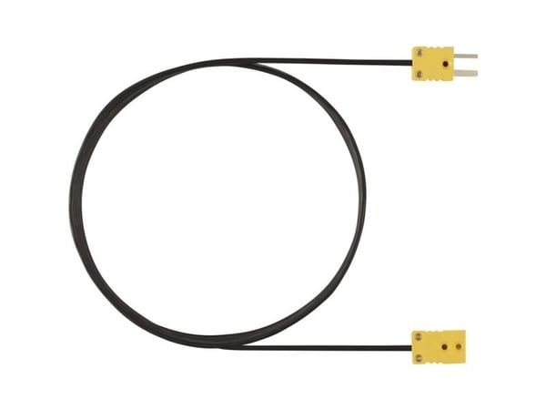 testo 0554 0592 0554 0592 Jatkojohto, 5 m, K-tyypin termoelementtianturille 1 kpl 1 kpl