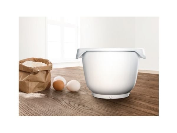 Bosch MUZ9KR1, Yksi, Valkoinen, 5,5 L, Muovi, 400 g, 280 mm