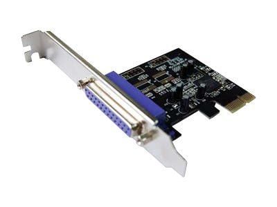 Longshine Parallel PCI Express Card, PCIe, Rinnakkainen, FCC, CE, OXSEMI OXPCIe952, 0 - 70 °C, 1,5 Mbit/s