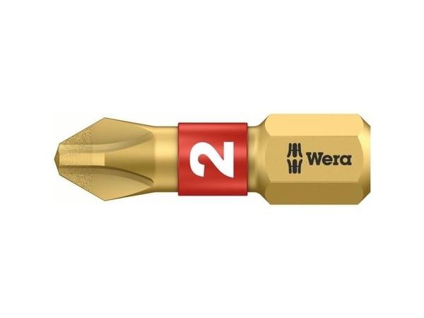 Wera 851/1 BDC PH 05056402001 Kryssinnstikkbits PH 2 Verktøystål Legert stål, diamantbelagt D 6,3 1 stk