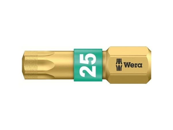 Wera 867/1 BDC TX40X25 05 066110 001 Torx-piikki T 40 Työkaluteräs Seos, timanttipinnoitettu D 6,3 1 kpl 1 kpl