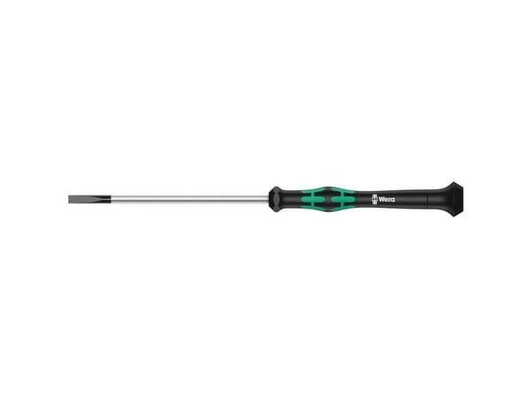 Wera 2035 elektronikkskrutrekker for rette spor, 13 mm, 13,7 cm, 13 mm, svart, grønn