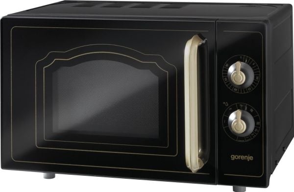Gorenje Classico MO4250CLB - Mikrovågsugn med grill - 20 liter - 700 W - svart
