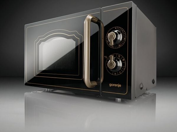 Gorenje Classico MO4250CLB - Mikrovågsugn med grill - 20 liter - 700 W - svart