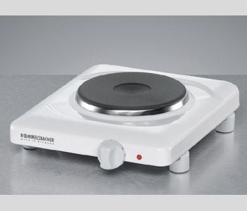 Rommelsbacher THL 1097 - Elektrisk varmeplate - 1 kW - hvit