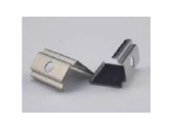 Synergy 21 LED U-profil m. zub ALU006 klips i metall