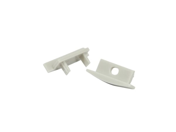 Synergy 21 LED U-profil med ALU001R endekappe