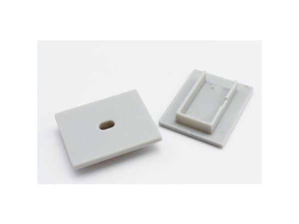 Synergy 21 LED U-profil med ALU034 endestykke