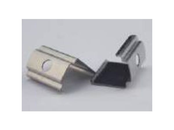 Synergy 21 LED U-profil zub ALU007R klips i metall