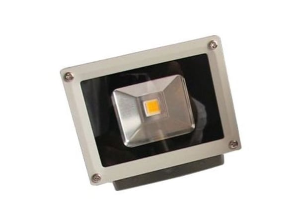 Synergy 21 LED Spot ulkorakentamisen valonheitin 10W harmaa kotelo lämmin valkoinen V2