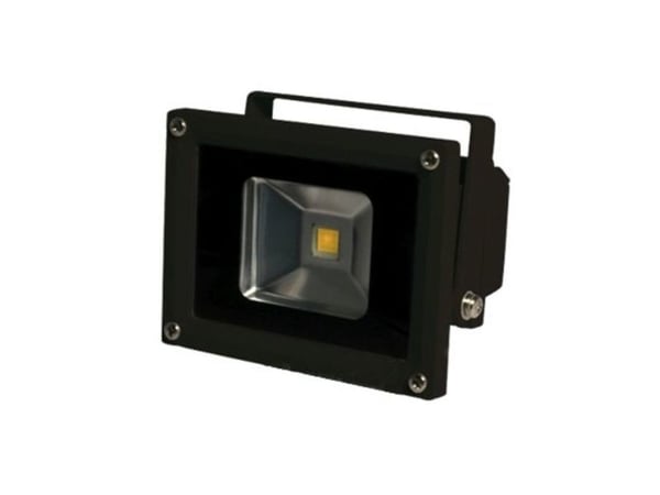 Synergy 21 LED Spot ulkorakentamisen valonheitin 10W musta kotelo neutraali valkoinen V2