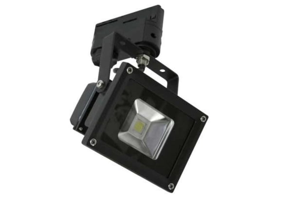 Synergy 21 LED skinne for strømskinne 10W kaldhvit/svart V2