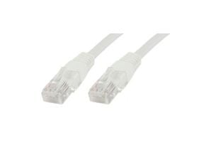 MicroConnect Value Pack - Nettverkskabel - RJ-45 (hann) til RJ-45 (hann) - 10 m - 6 mm - UTP - CAT 6 - rund, flertrådet - hvit (en pakke 10)