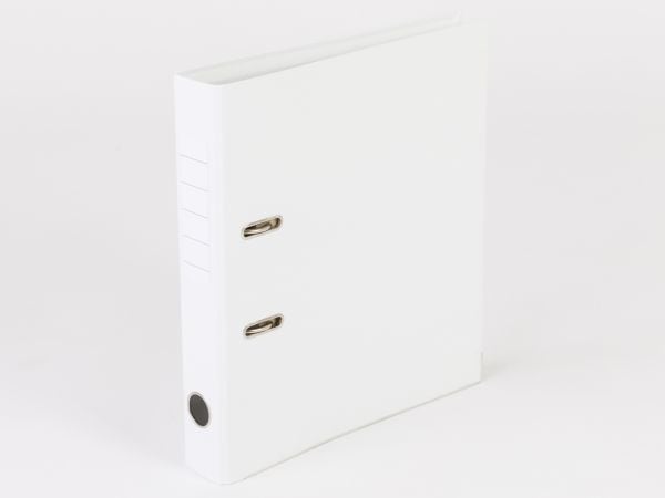Brevordner Q-Line hvid A4 metalskinne 50mm ryg - (10 stk.)