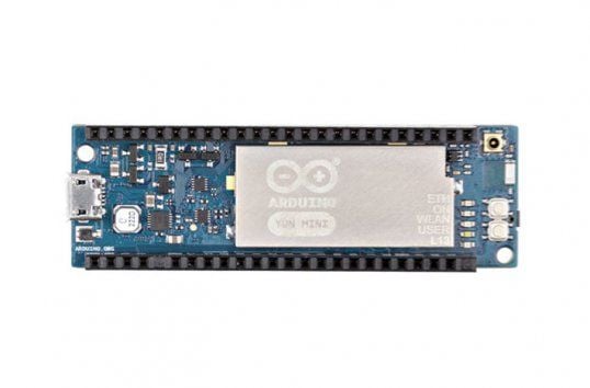 Arduino YUN MINI, ATMega32u4, 16 MHz, 0,032 MB, 2,5 KB, 1 KB, Arduino