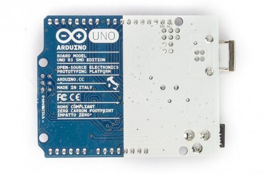 Arduino UNO SMD Rev3, ATmega328, 16 MHz, 0,032 MB, 2 KB, 1 KB, Arduino
