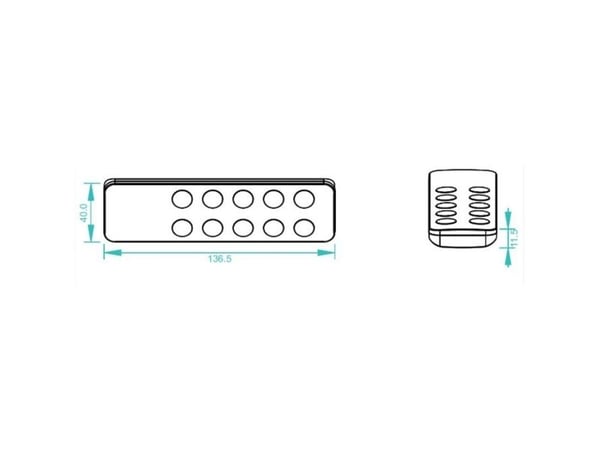 Synergy 21 LED-ohjain EOS 05 Käsilähetin mono 3