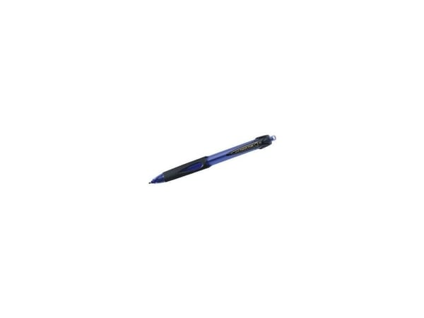 Uni POWER TANK - Kulepenn - blå - fargeblekk - 1 mm - medium - retraktil
