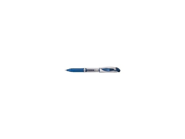 Pentel EnerGel, Gelépenn med hette, Blå, Blå, Grå, Gummi, Medium, 0,7 mm