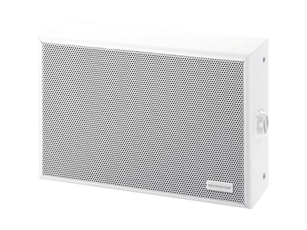 Monacor ESP-72/WS, 2-veis, 1.0 kanaler, Koblet med ledninger (ikke trådløs), 10 W, 85 - 20000 Hz, Hvit