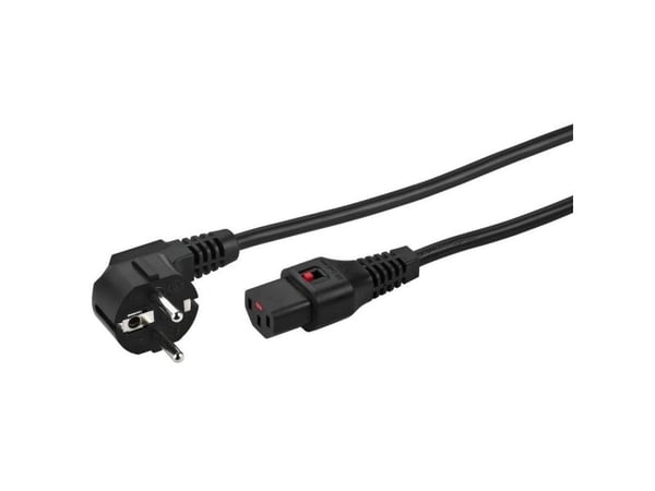 Monacor AAC-200IEC, 2 m, CEE7/7, C13-suljin, 300 - 500 V