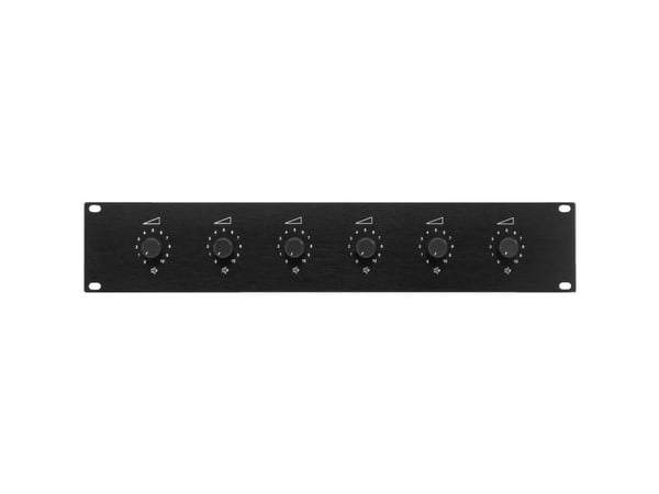 Monacor ATT-1950, Rotasjonsvolumkontroll, Sort, 300 W, 484 x 77 x 88 mm, 1,6 kg