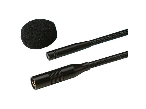 Monacor EMG-500P, 80 - 16000 Hz, 250 O, Kardioide, Koblet med ledninger (ikke trådløs), XLR-3, Sort